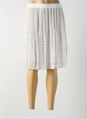 Jupe courte blanc PAUL BRIAL femme