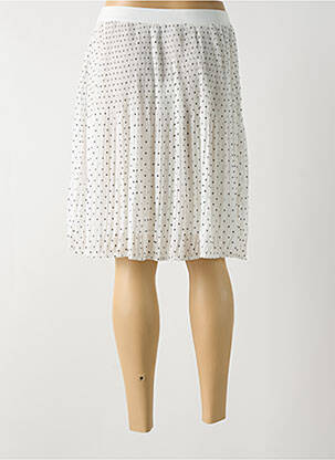 Jupe courte blanc PAUL BRIAL femme