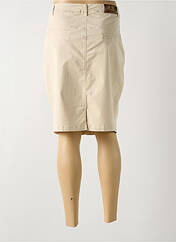 Jupe courte beige PAUL BRIAL pour femme seconde vue