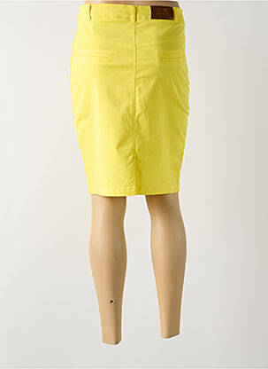 Jupe courte jaune PAUL BRIAL femme