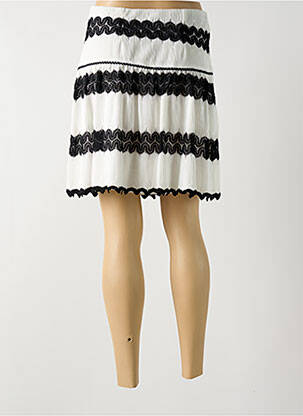 Jupe courte noir PAUL BRIAL femme
