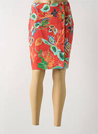 Jupe courte rouge PAUL BRIAL femme