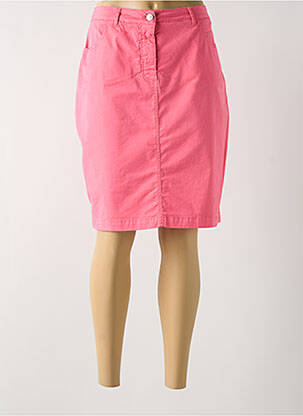 Jupe courte rose PAUL BRIAL femme