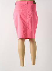 Jupe courte rose PAUL BRIAL pour femme seconde vue