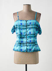 Top bleu PAUL BRIAL pour femme seconde vue