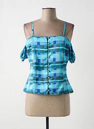 Top bleu PAUL BRIAL femme