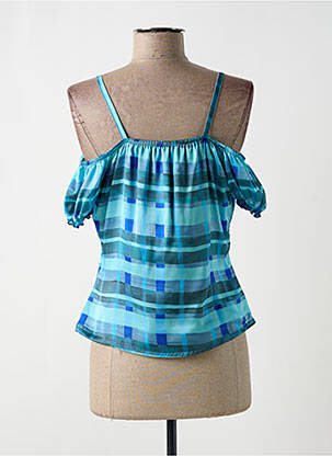 Top bleu PAUL BRIAL femme