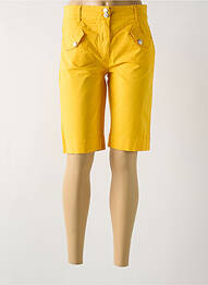 Bermuda jaune PAUL BRIAL femme