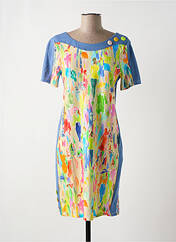 Robe mi-longue bleu PAUL BRIAL pour femme seconde vue