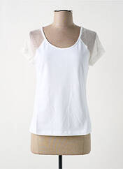 T-shirt blanc PAUL BRIAL pour femme seconde vue