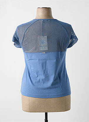 T-shirt bleu PAUL BRIAL femme