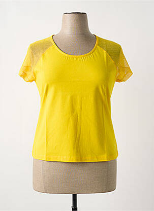 T-shirt jaune PAUL BRIAL femme