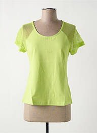 T-shirt vert PAUL BRIAL femme