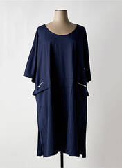 Robe mi-longue bleu G!OZE pour femme seconde vue