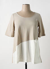 T-shirt ecru G!OZE pour femme seconde vue