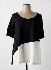 Tunique manches courtes noir G!OZE pour femme seconde vue
