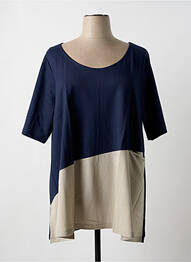 Tunique manches courtes bleu G!OZE femme