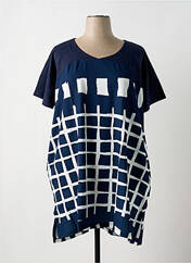 Robe courte bleu G!OZE pour femme seconde vue