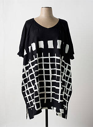 Robe mi-longue noir G!OZE pour femme