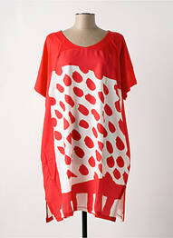 Robe courte rouge G!OZE femme