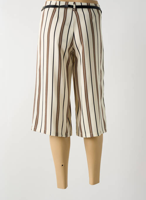 Pantacourt beige PAUL BRIAL pour femme