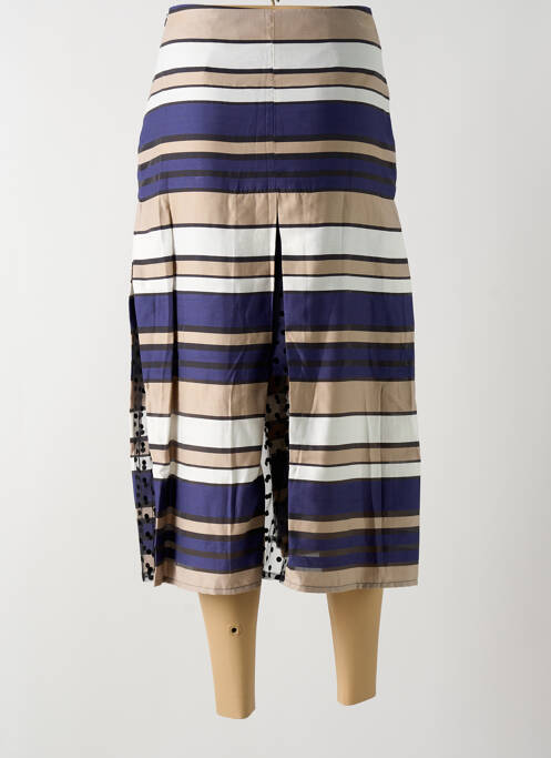 Jupe mi-longue beige PAUL BRIAL pour femme