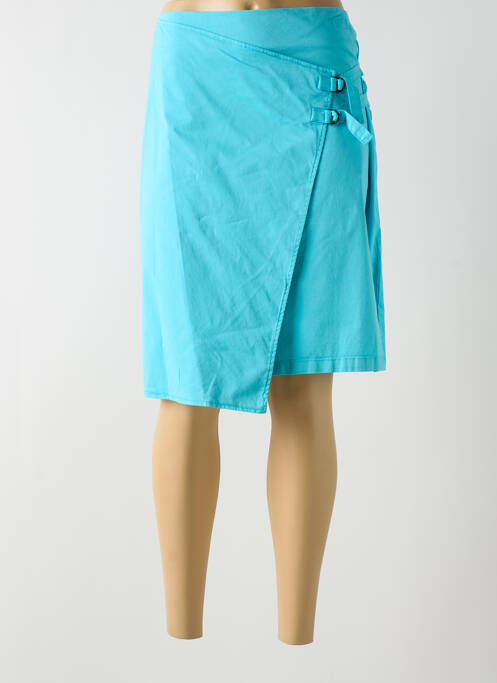 Jupe courte turquoise PAUL BRIAL pour femme