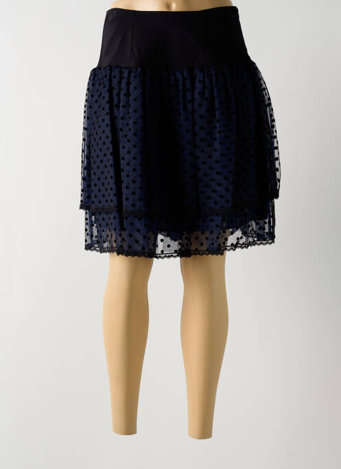 Jupe courte noir PAUL BRIAL pour femme