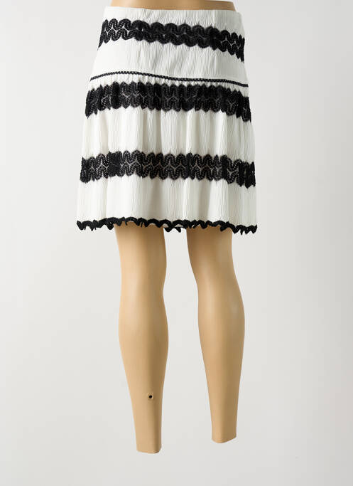 Jupe courte noir PAUL BRIAL pour femme