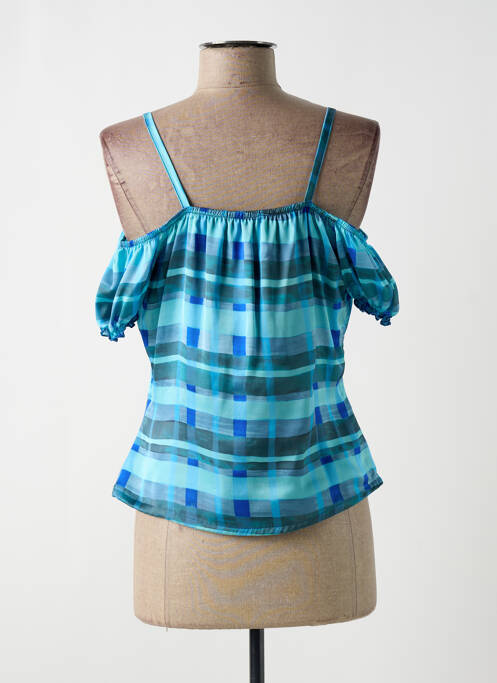 Top bleu PAUL BRIAL pour femme