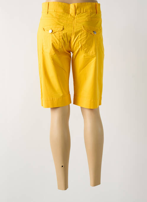 Bermuda jaune PAUL BRIAL femme