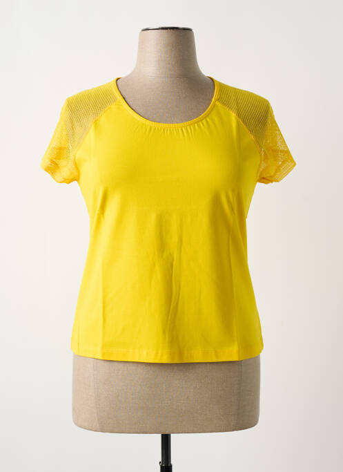 T-shirt jaune PAUL BRIAL pour femme