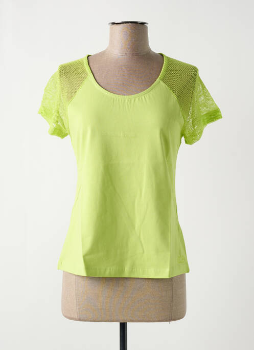 T-shirt vert PAUL BRIAL pour femme
