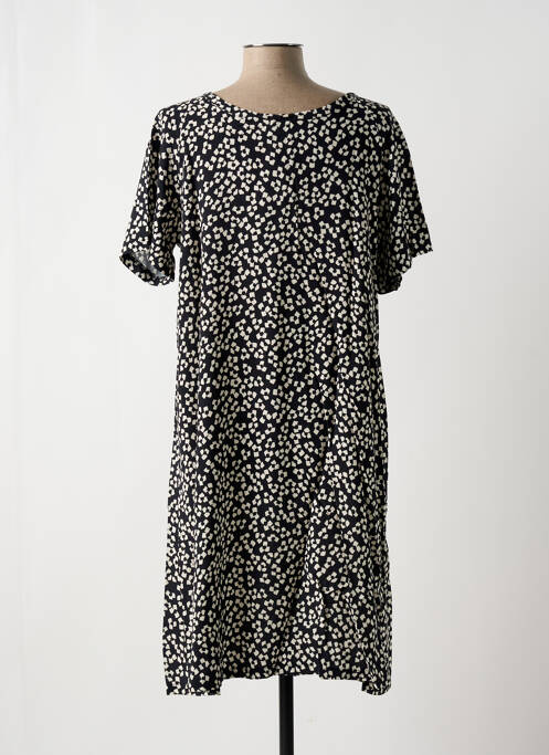 Robe mi-longue noir G!OZE pour femme