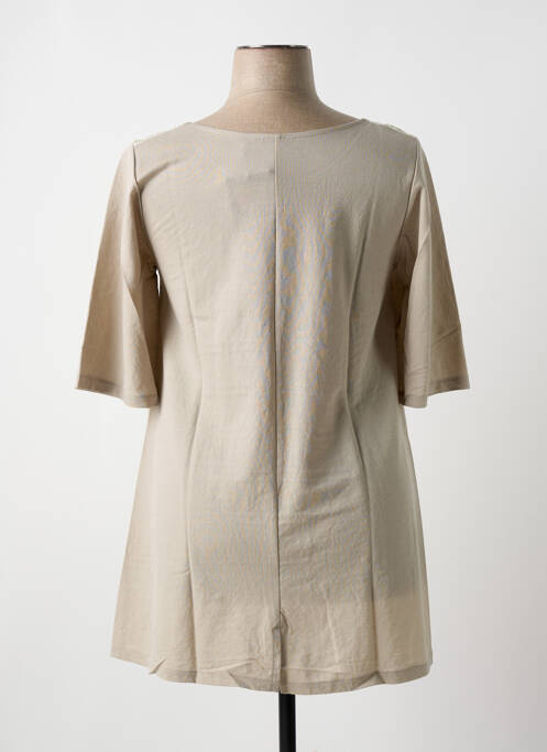 Tunique manches courtes ecru G!OZE pour femme