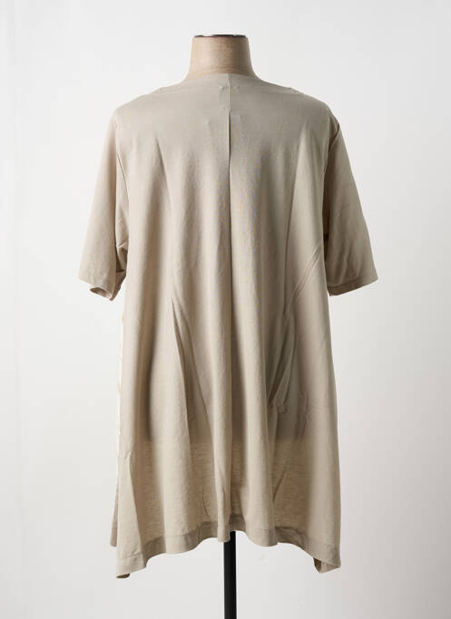 Tunique manches courtes ecru G!OZE pour femme