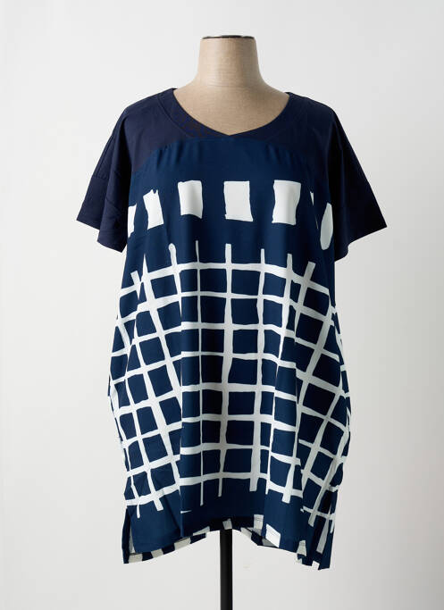 Robe courte bleu G!OZE pour femme