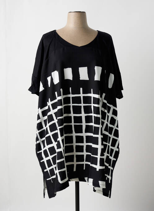 Robe mi-longue noir G!OZE pour femme