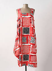 Robe mi-longue rouge G!OZE pour femme seconde vue