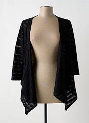 Gilet manches longues noir G!OZE pour femme seconde vue