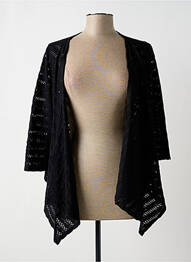 Gilet manches longues noir G!OZE femme