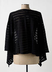 Gilet manches longues noir G!OZE pour femme seconde vue