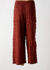 Pantalon flare rouge G!OZE pour femme seconde vue