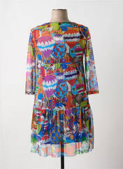 Robe mi-longue bleu MALOKA pour femme seconde vue