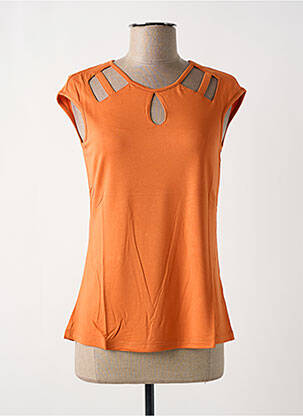 T-shirt orange MALOKA femme
