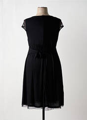 Robe mi-longue noir MALOKA pour femme seconde vue