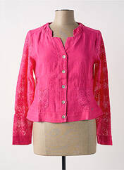 Veste casual rose MALOKA pour femme seconde vue