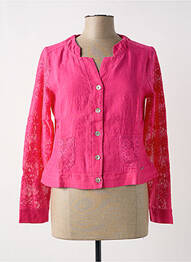 Veste casual rose MALOKA femme