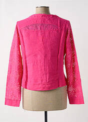 Veste casual rose MALOKA pour femme seconde vue