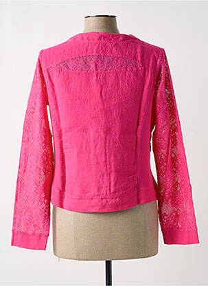 Veste casual rose MALOKA femme